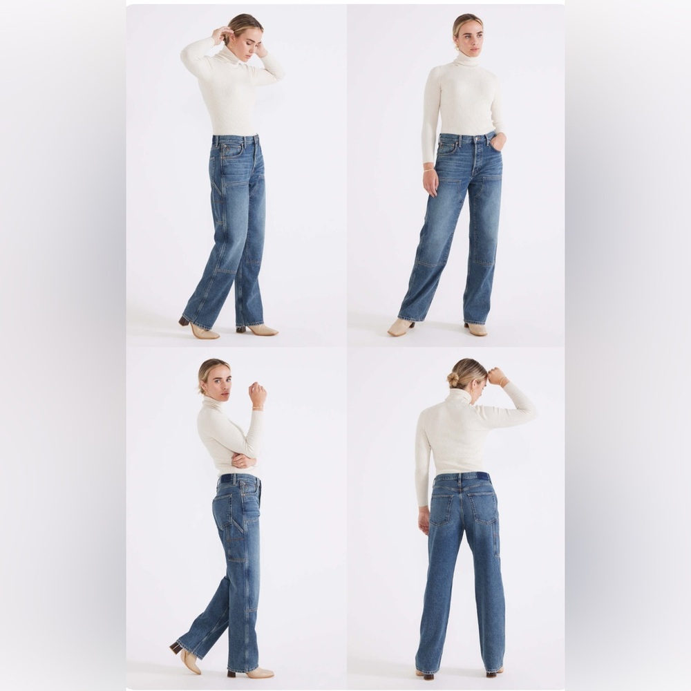 NWT ETICA DENIM Harrison Carpenter Jeans Pants Arctic Storm